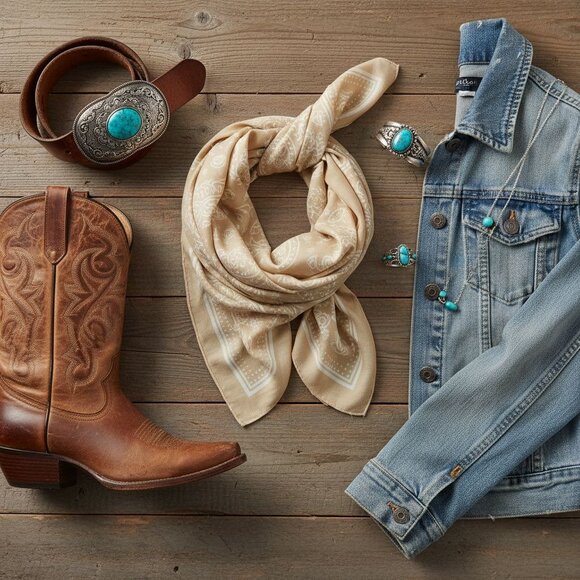 Beige White Paisley Square Scarf Wild Rag Bandana Print Satin Neck Head Wrap 27 - Picture 5 of 13